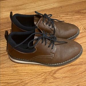 Boys Brown Dress Shoes
